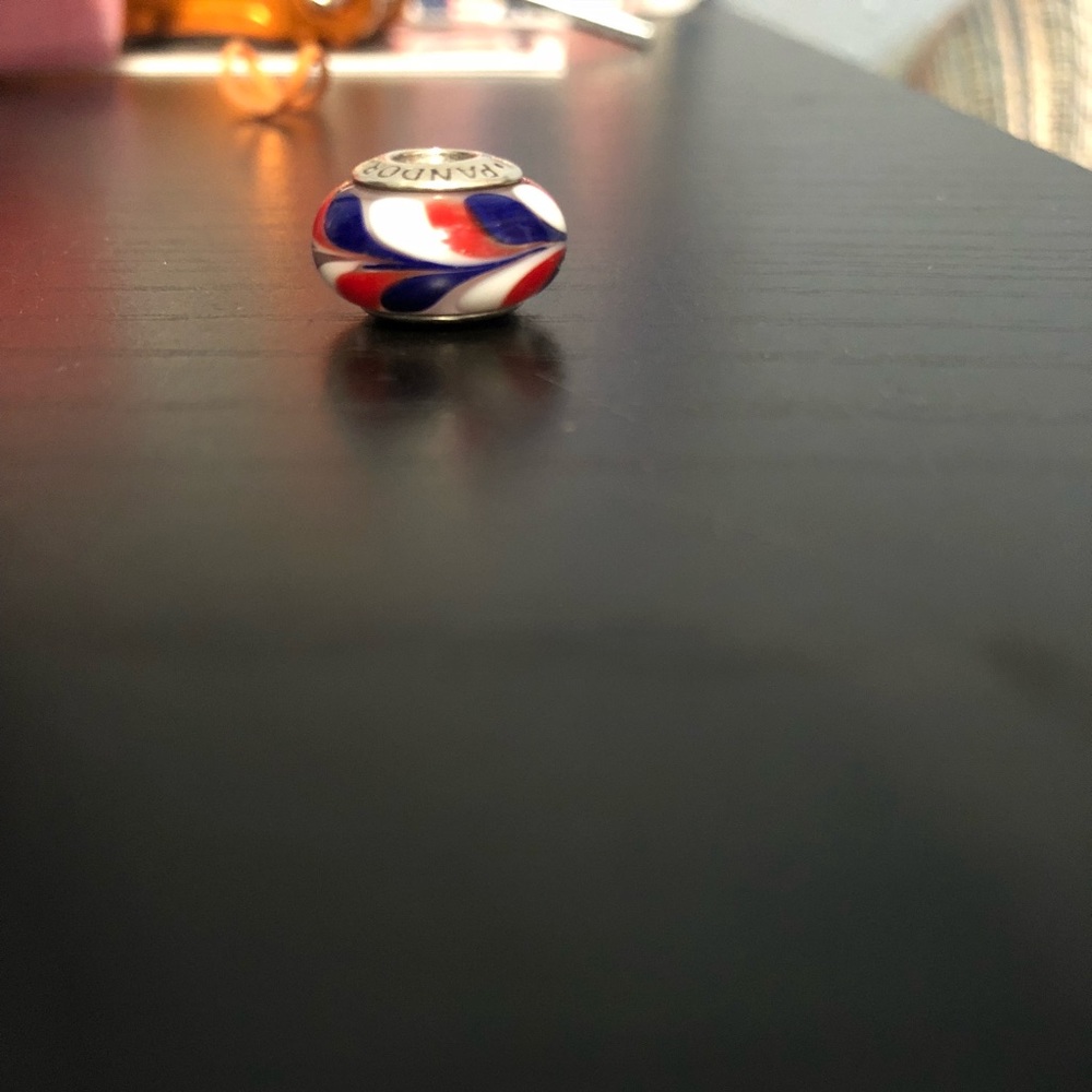 Pandora American Glass Charm